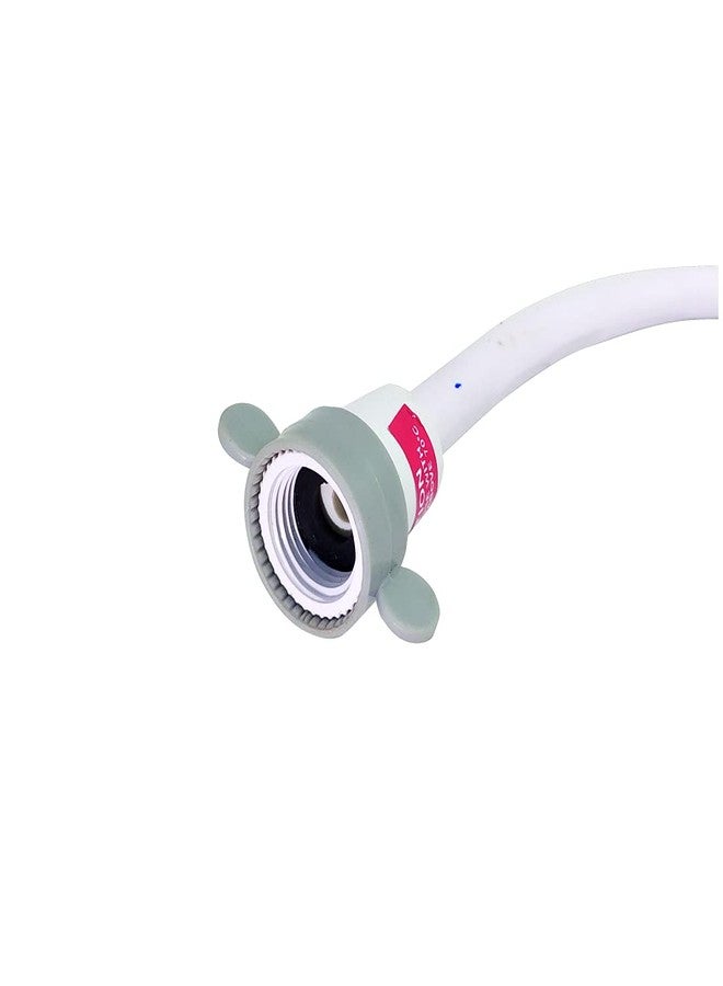 Anatomix Connection Pipe For Geyser/Connection Pipe For Wash Basin, Cistern Tank, Various Appliances (White, 18 Inch) - Pack of 4 LQ - Image 3